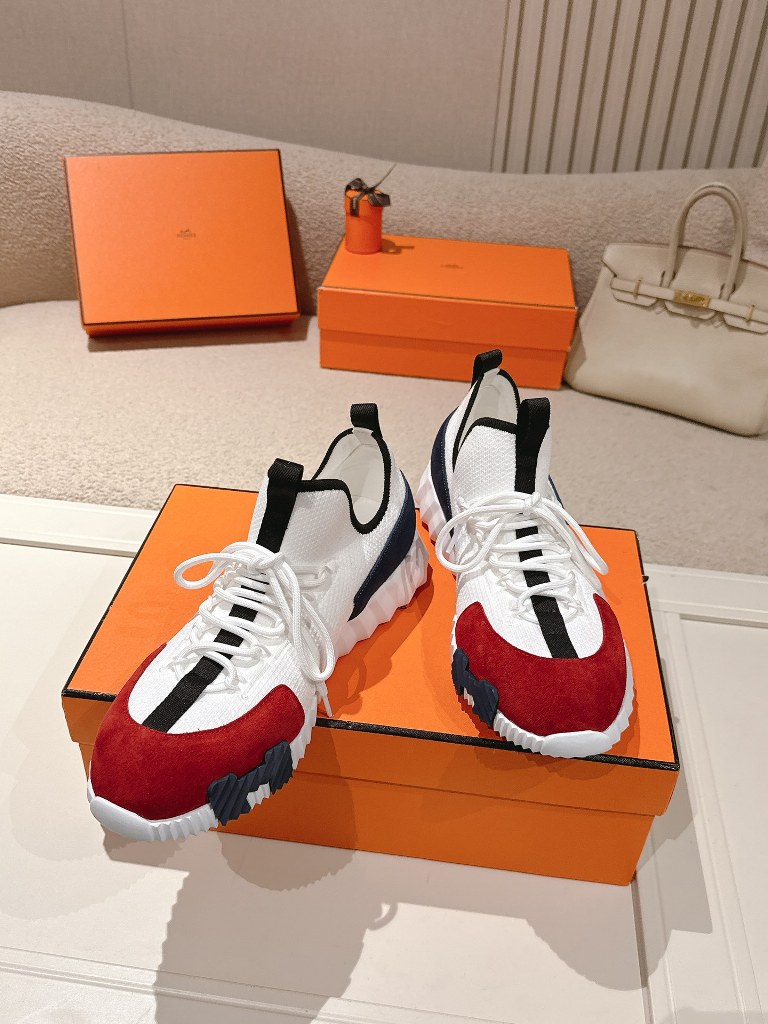 Hermes Couple Shoes-021