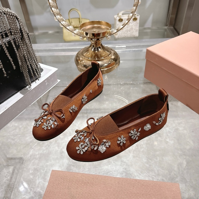 MiuMiu Ballerinas Shoes(w)-015