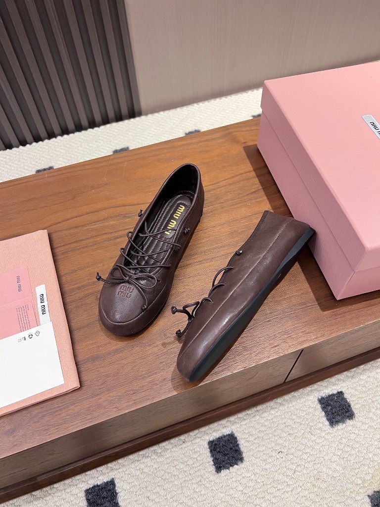 MiuMiu Ballerinas Shoes(w)-006