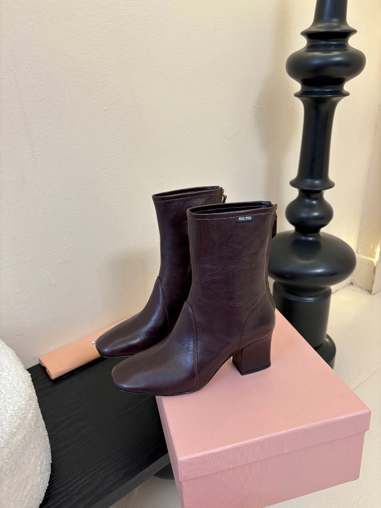 MiuMiu Ankle Boots(w)-003