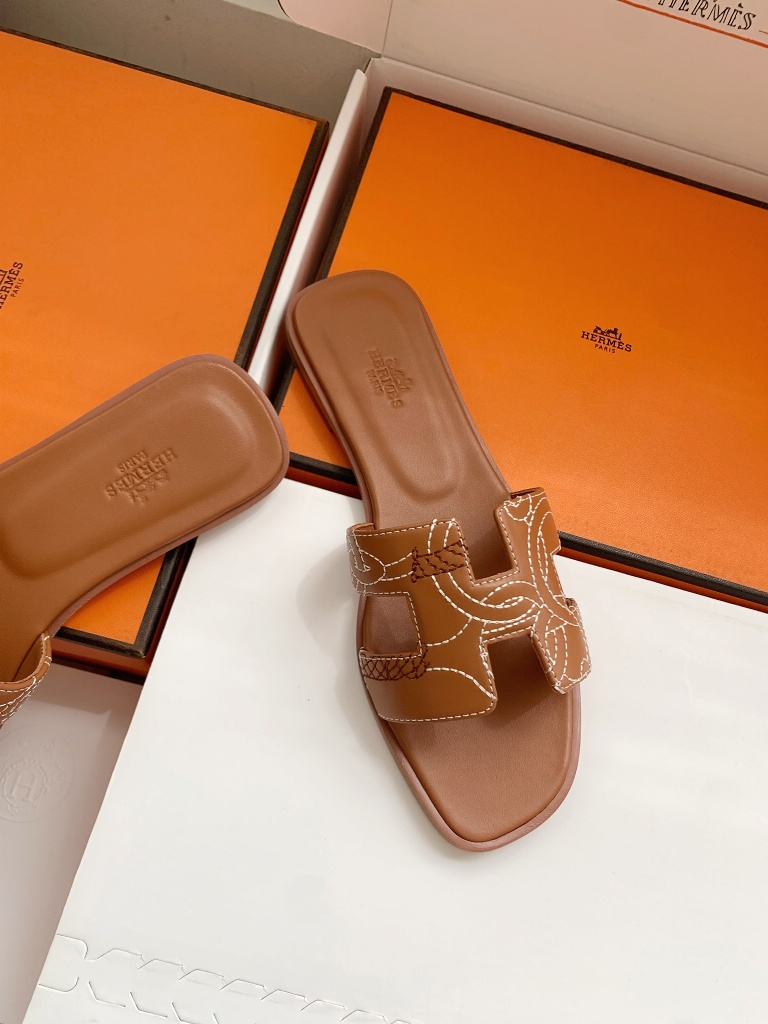 Hermes Slippers(w)-026
