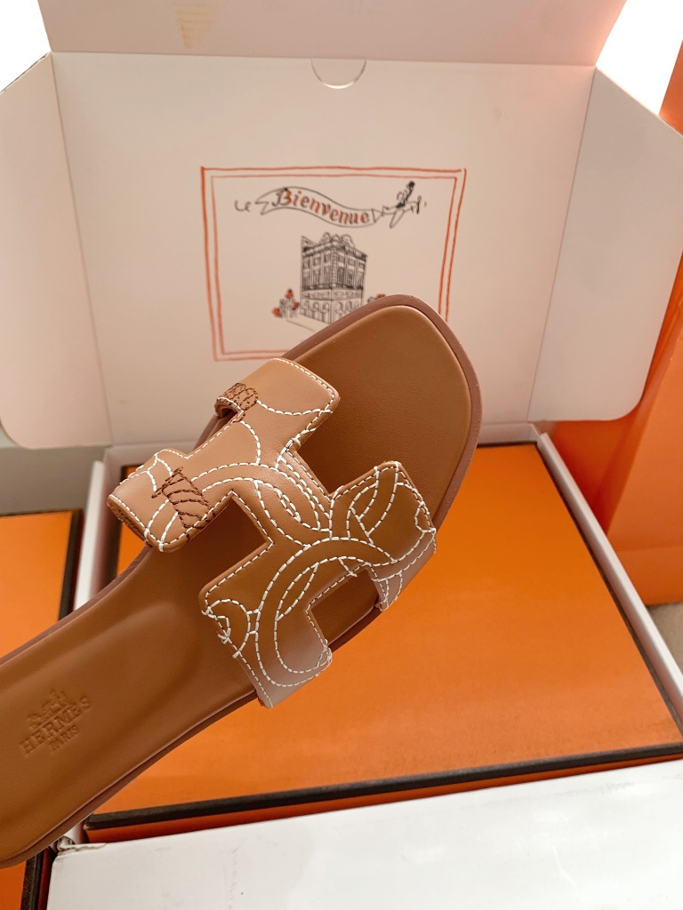 Hermes Slippers(w)-026