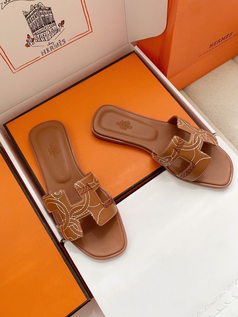 Hermes Slippers(w)-026
