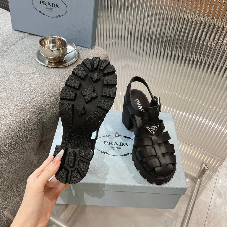 Prada High Heeled Sandals(w)-006