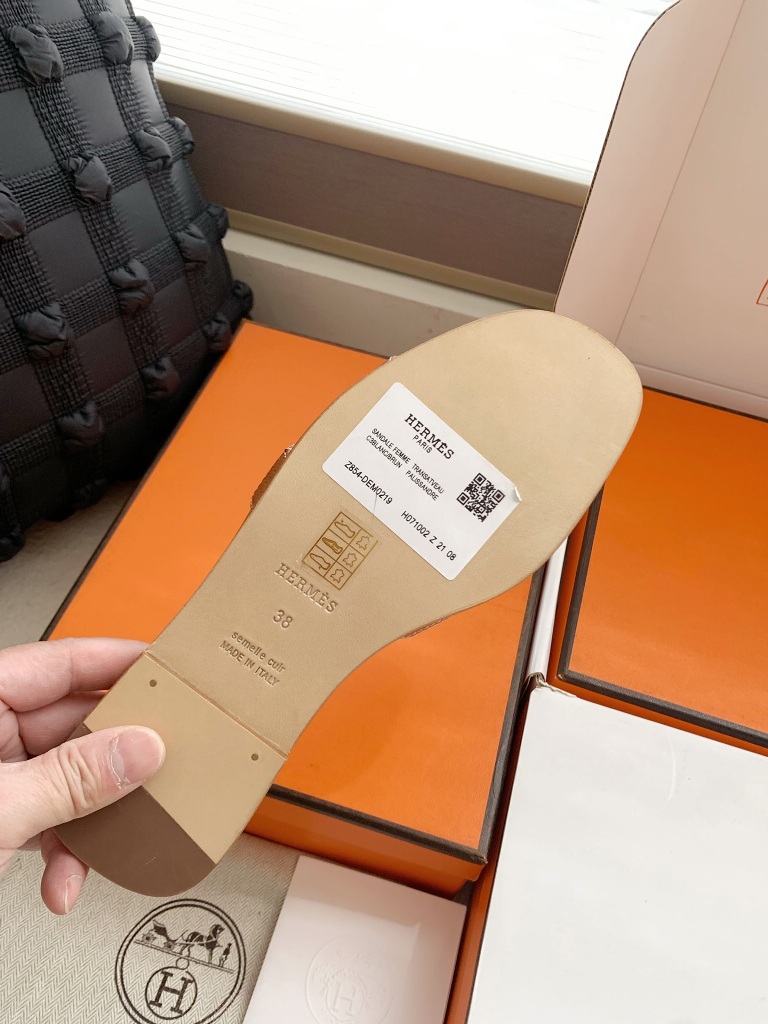 Hermes Slippers(w)-026