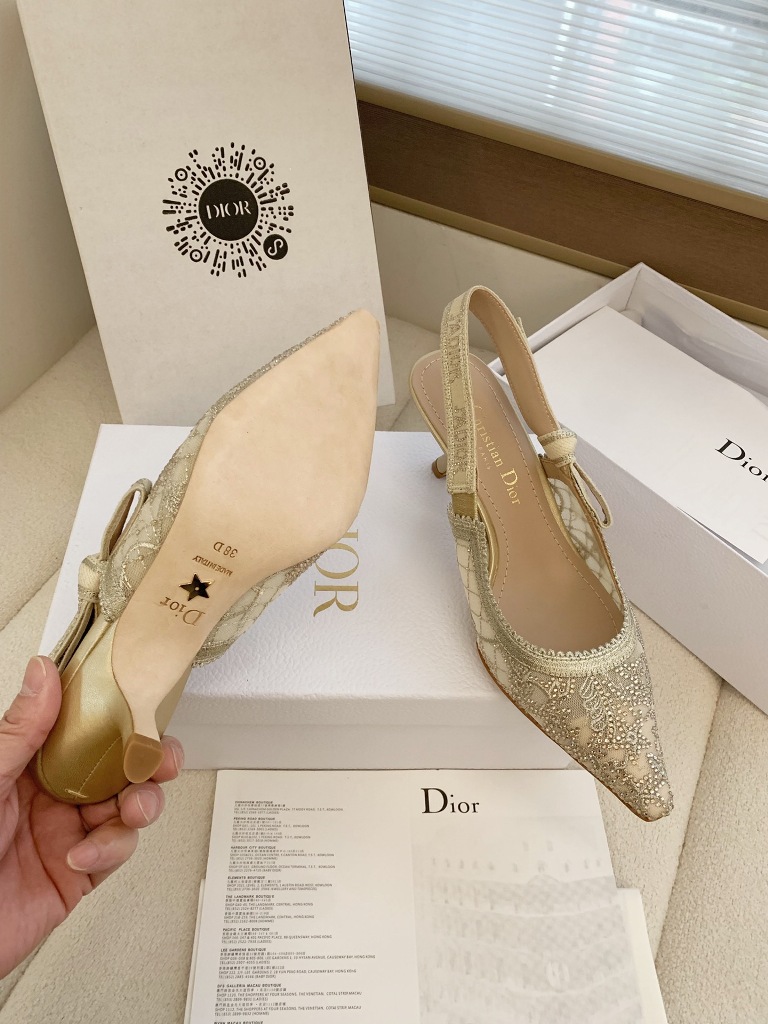 Dior Mid Heeled Sandals(w)-024