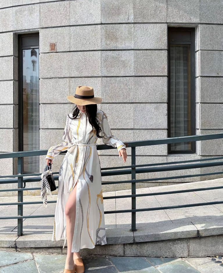 Hermes Silk Dresses-F
