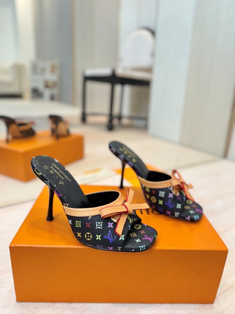 LV High Heeled Sandals(w)-008