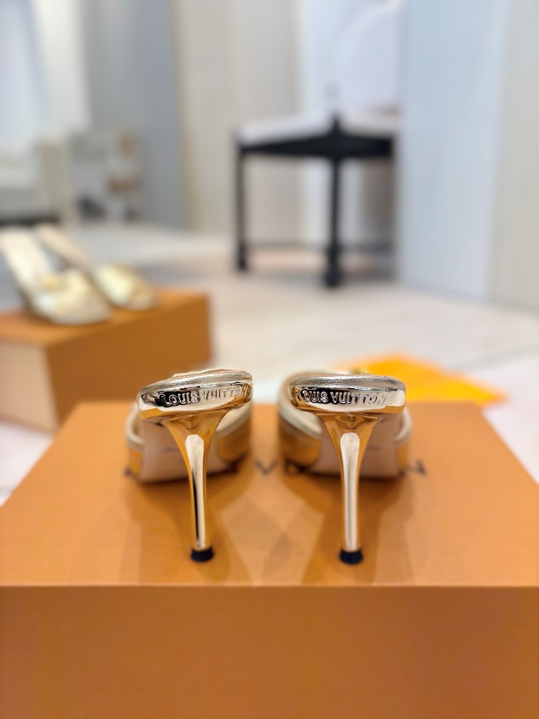 LV High Heeled Sandals(w)-018