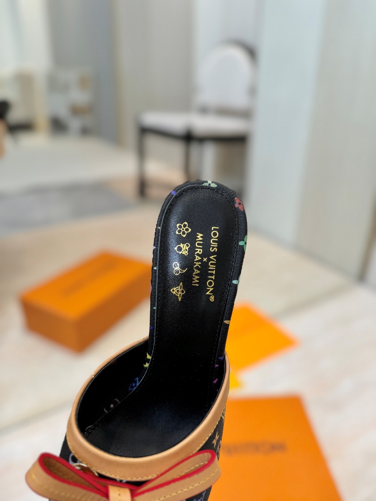 LV High Heeled Sandals(w)-008