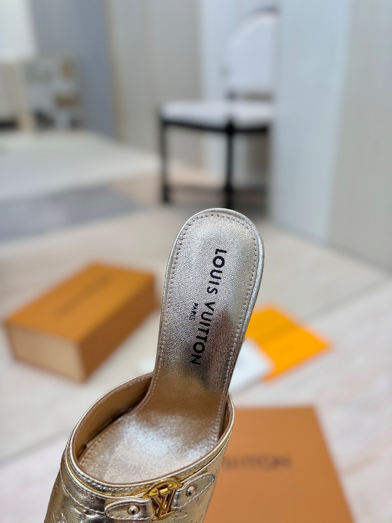 LV High Heeled Sandals(w)-018