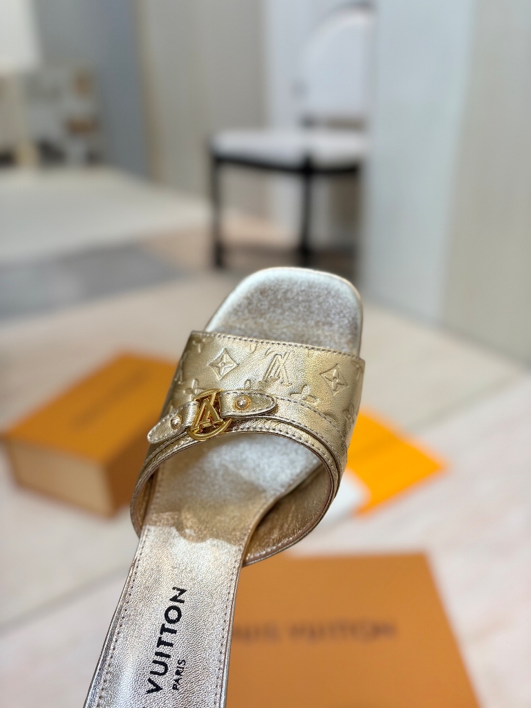 LV High Heeled Sandals(w)-018