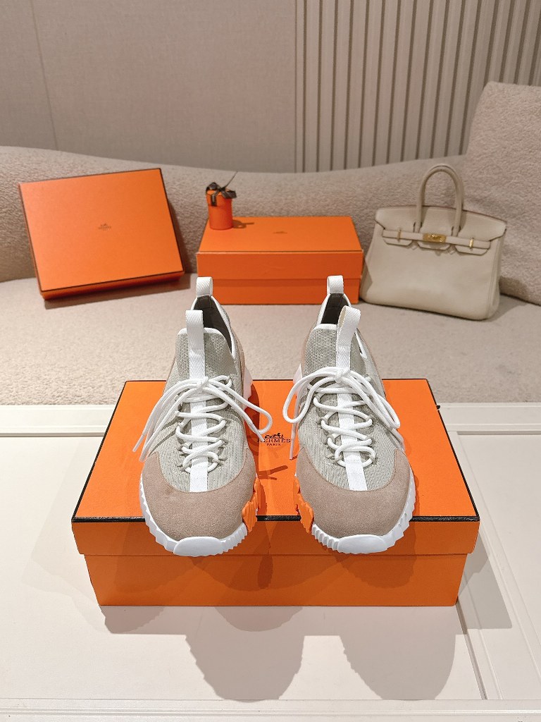 Hermes Couple Shoes-020