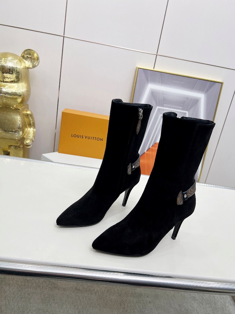 LV Ankle Boots(w)-001