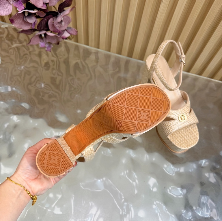 LV High Heeled Sandals(w)-002