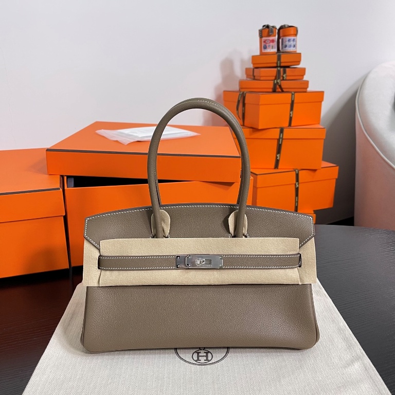 Shoulder Birkin 29cm-Evercolor Leather(18 Etoupe)-004