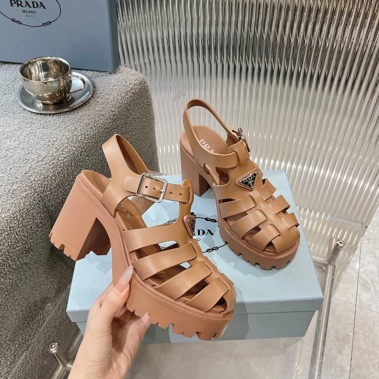 Prada High Heeled Sandals(w)-005
