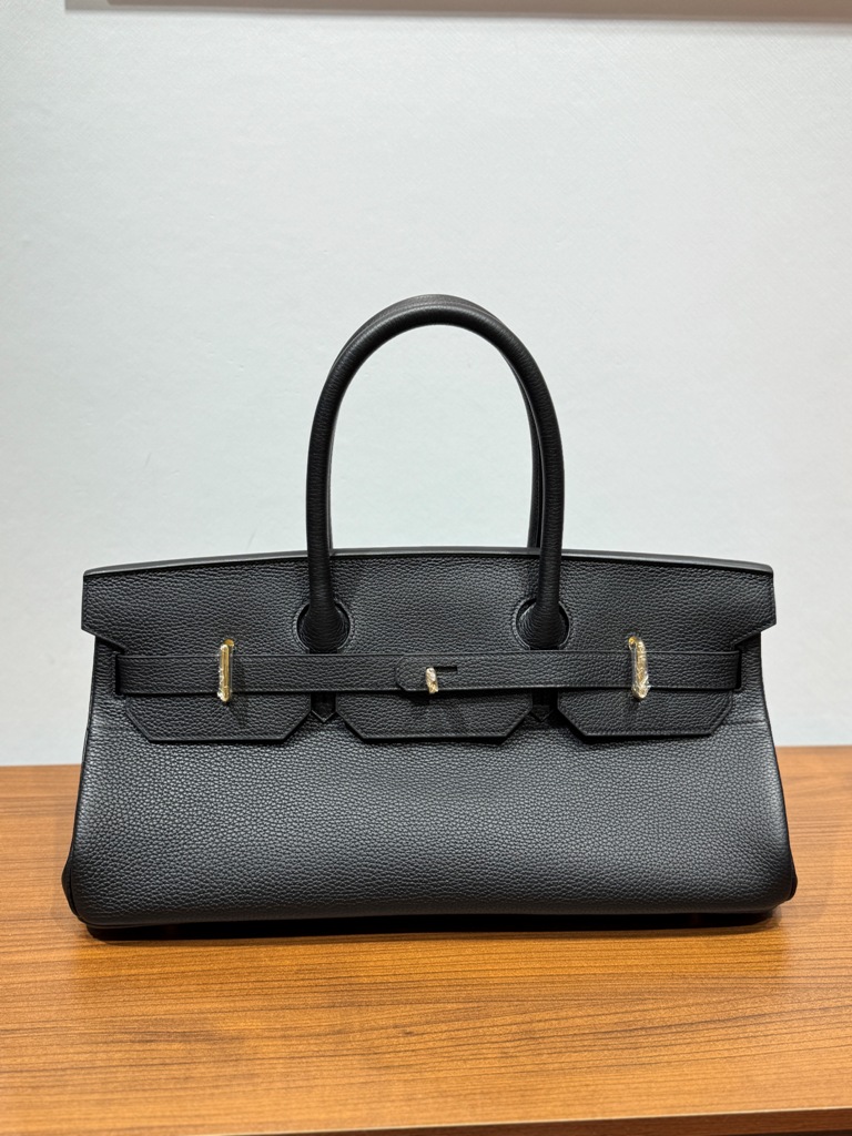 Shoulder Birkin 42cm-TC Leather(89 Noir)-002