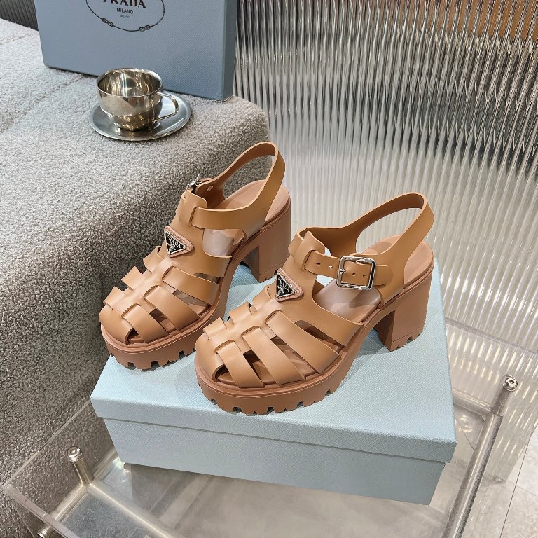 Prada High Heeled Sandals(w)-005