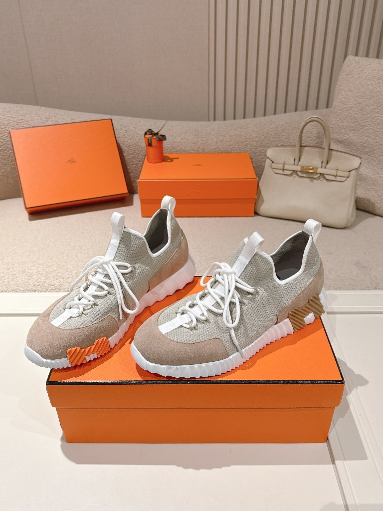 Hermes Couple Shoes-020