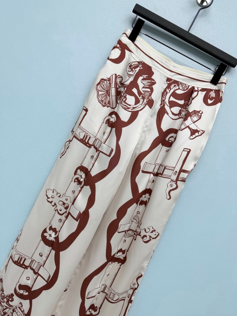 Hermes Silk Pants(w)-A
