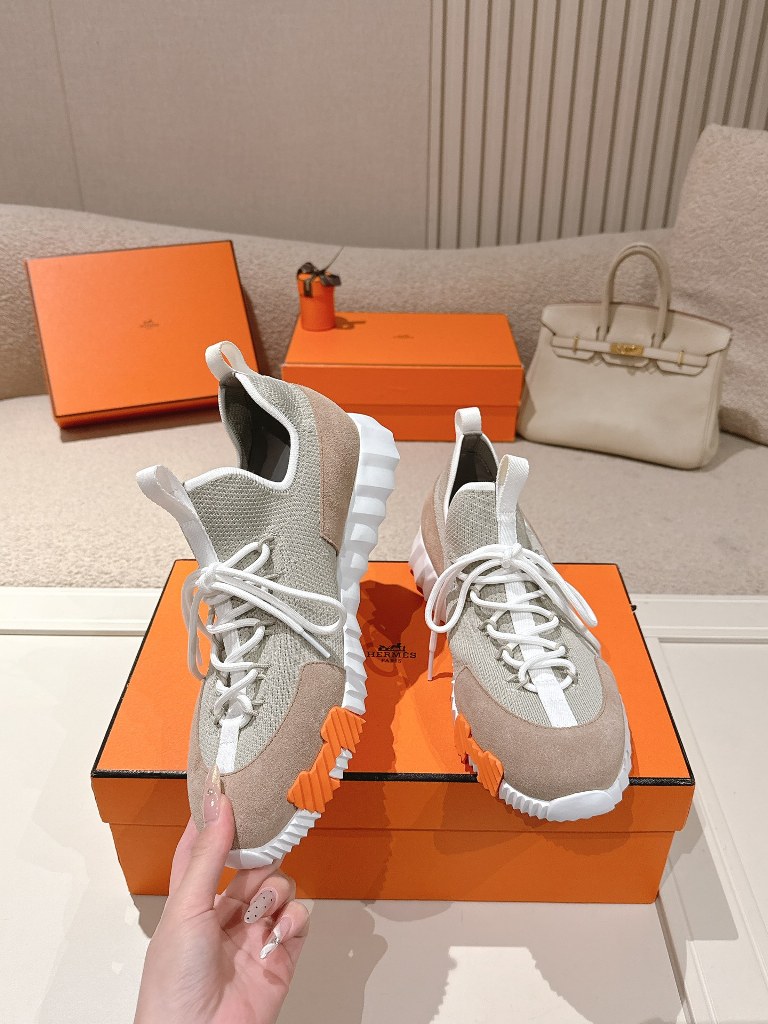 Hermes Couple Shoes-020