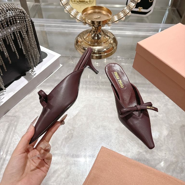 MiuMiu High Heeled Sandals(w)-019
