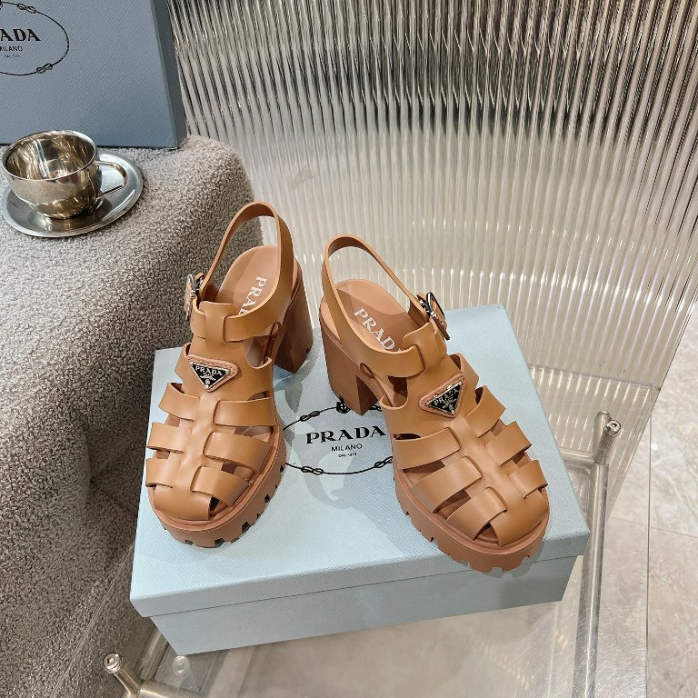 Prada High Heeled Sandals(w)-005