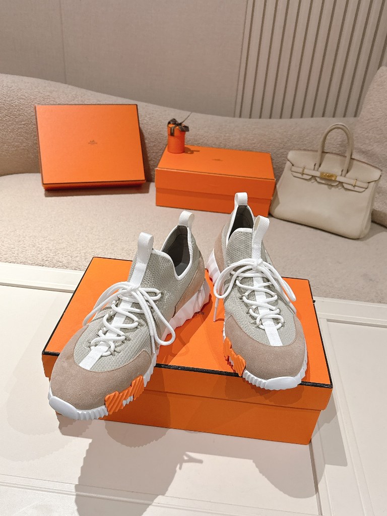 Hermes Couple Shoes-020