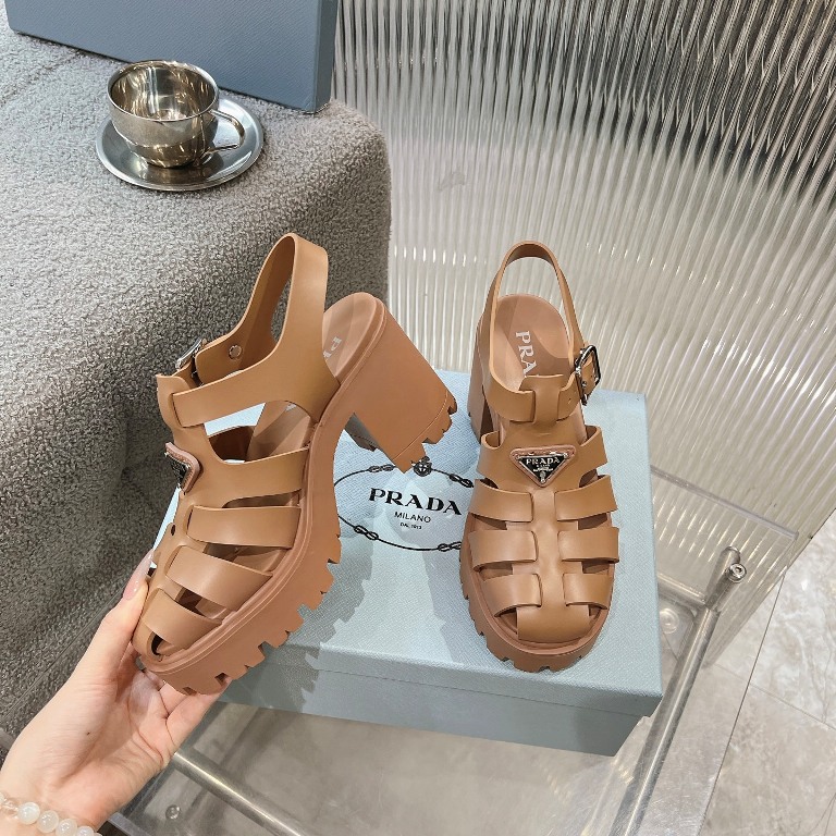 Prada High Heeled Sandals(w)-005
