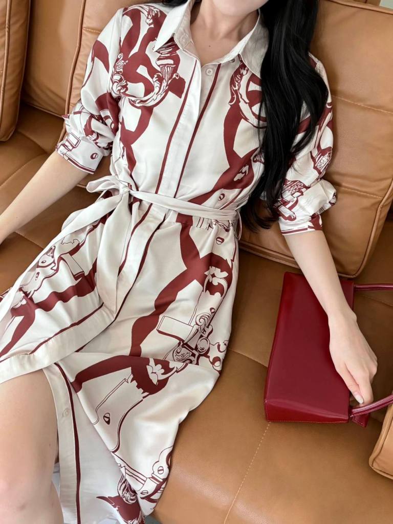 Hermes Silk Dresses-D