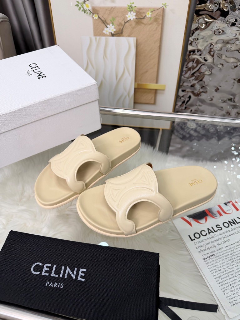 Celine Slippers(w)-006
