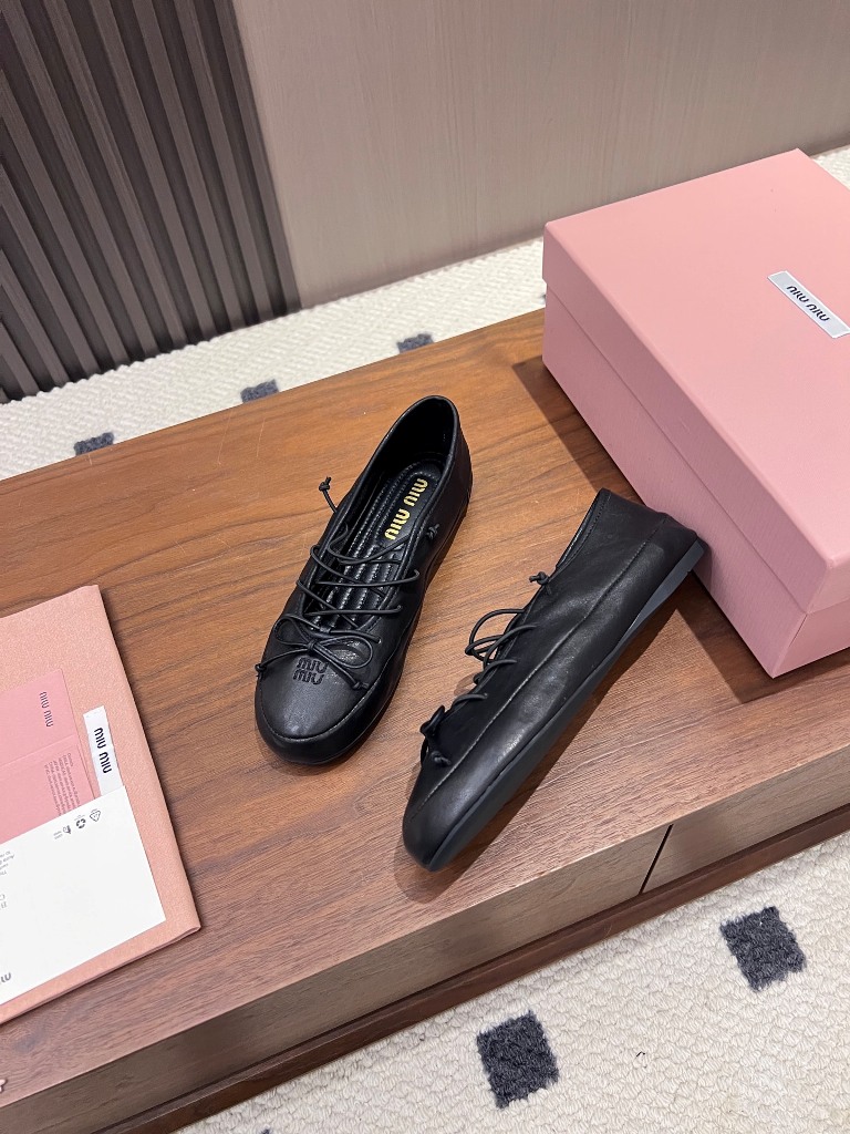MiuMiu Ballerinas Shoes(w)-005