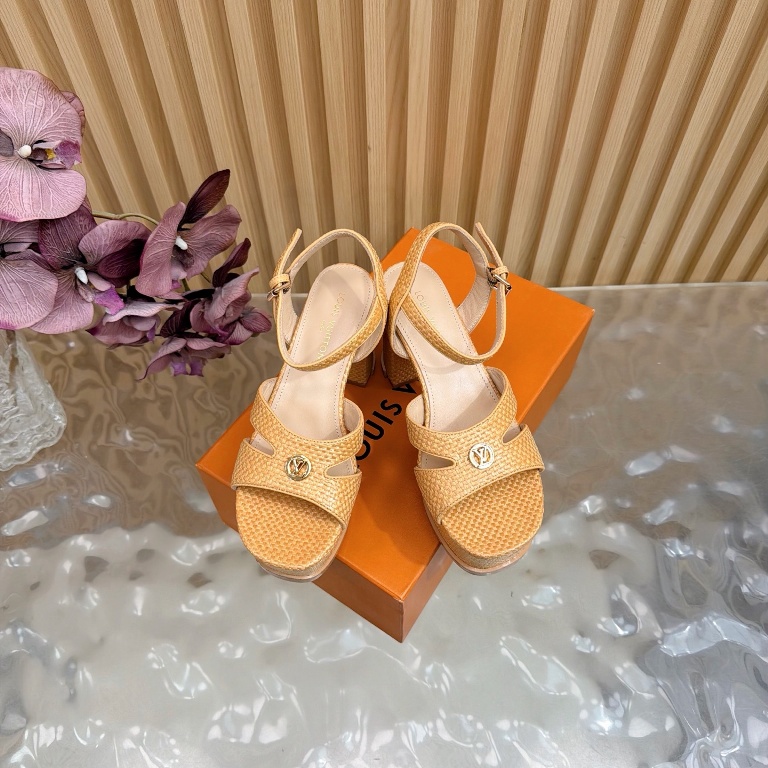 LV High Heeled Sandals(w)-001