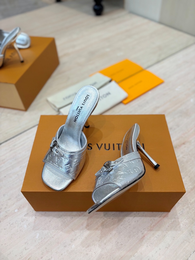 LV High Heeled Sandals(w)-017