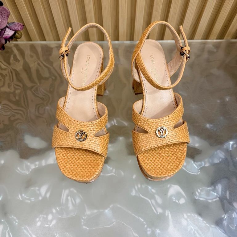 LV High Heeled Sandals(w)-001