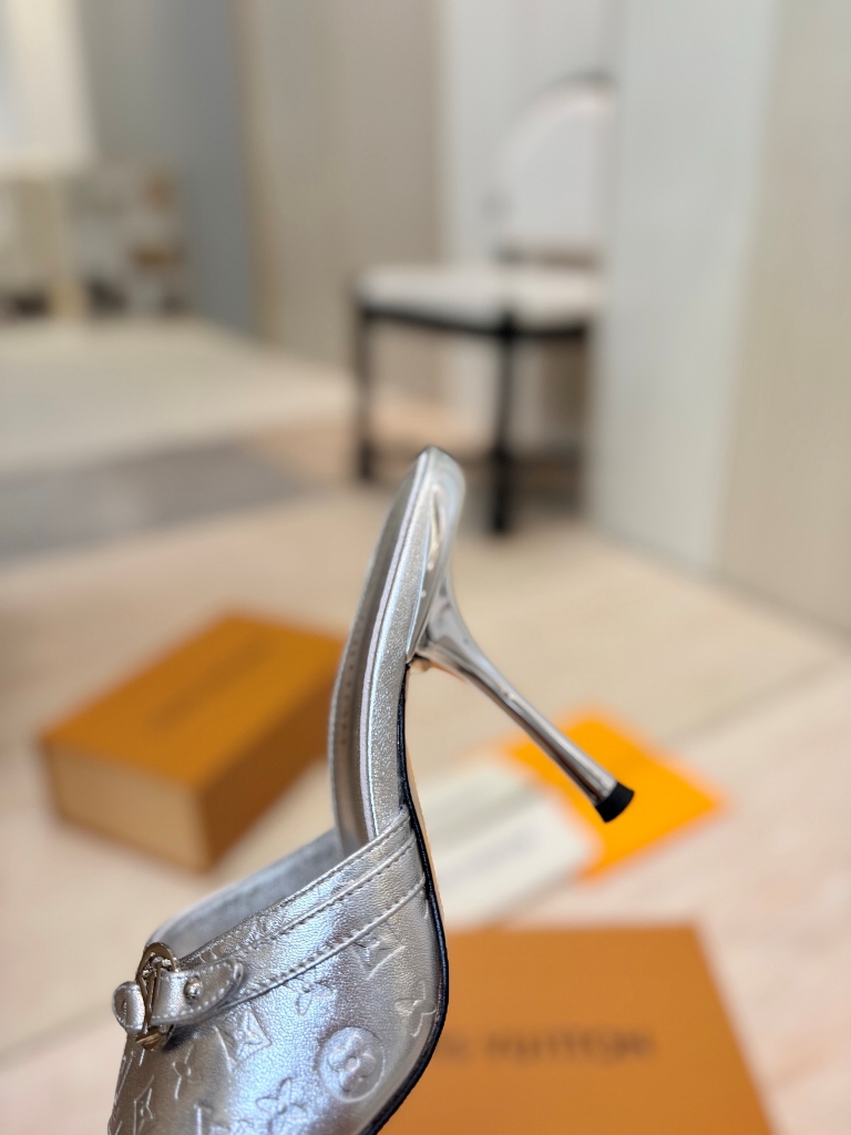 LV High Heeled Sandals(w)-017