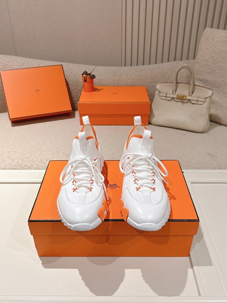 Hermes Couple Shoes-019