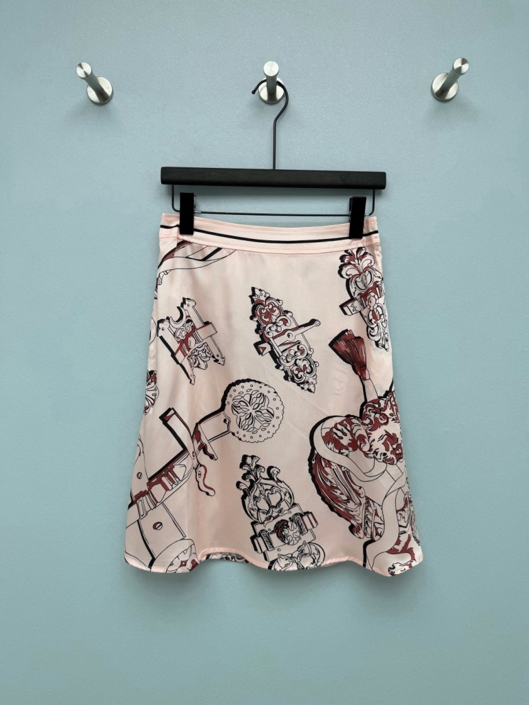 Hermes Silk Skirts-A