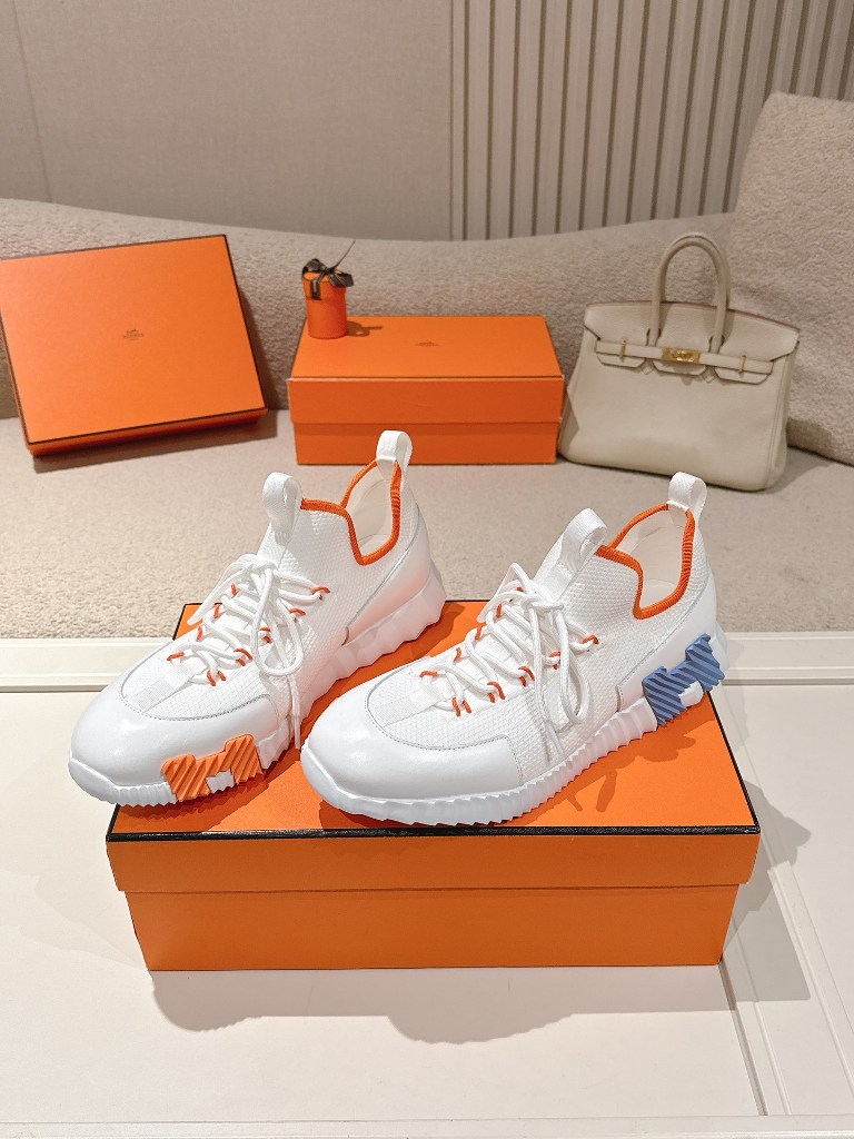 Hermes Couple Shoes-019