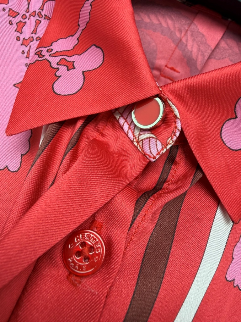 Hermes Silk Shirts(w)-B