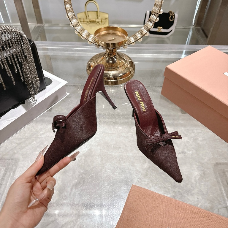 MiuMiu High Heeled Sandals(w)-018