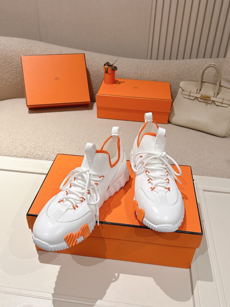 Hermes Couple Shoes-019