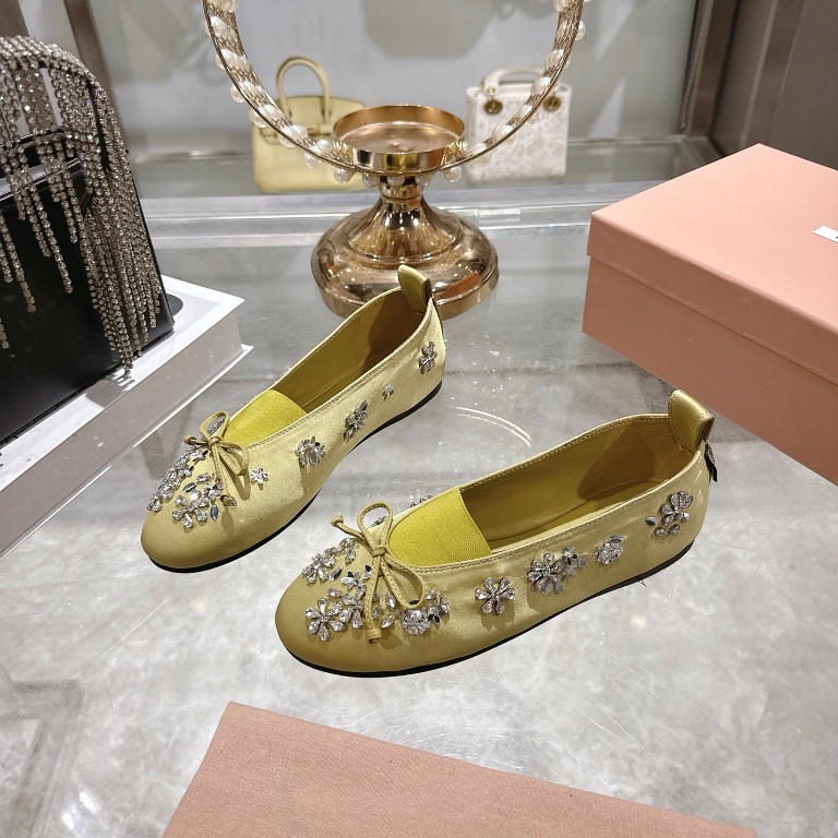 MiuMiu Ballerinas Shoes(w)-013