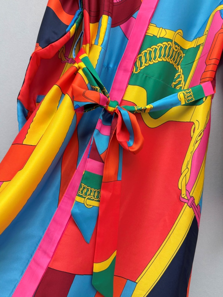 Hermes Silk Dresses-C