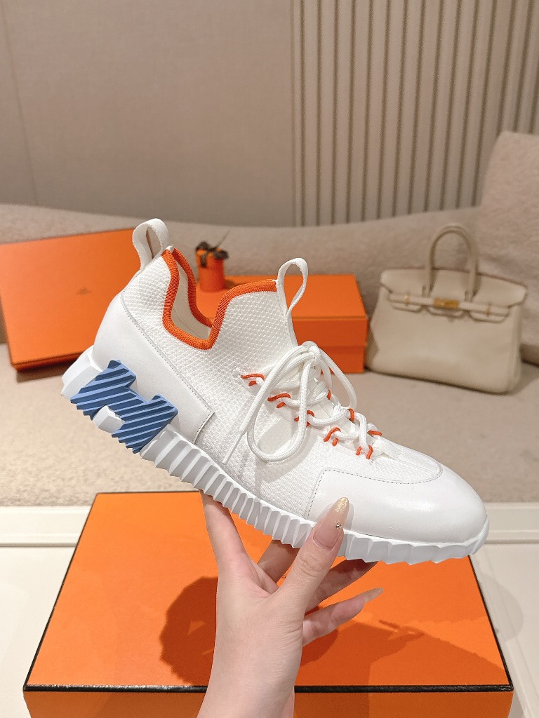 Hermes Couple Shoes-019