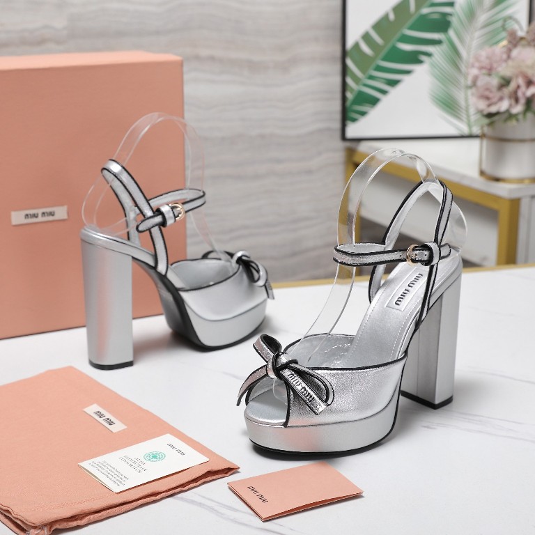 MiuMiu High Heeled Sandals(w)-006