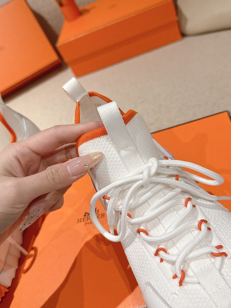 Hermes Couple Shoes-019