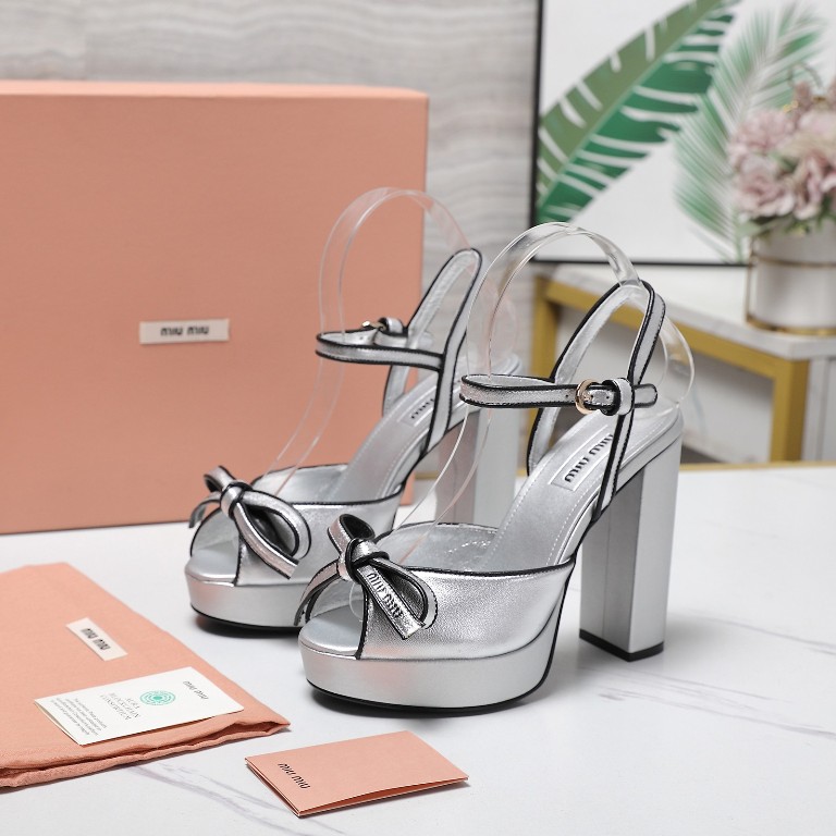 MiuMiu High Heeled Sandals(w)-006