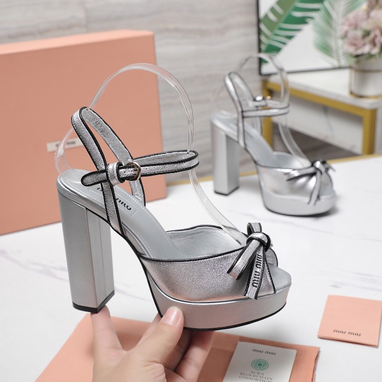 MiuMiu High Heeled Sandals(w)-006